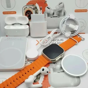 X10 Unique Combination 7-in-1 Wireless Charging Smart Watch Set