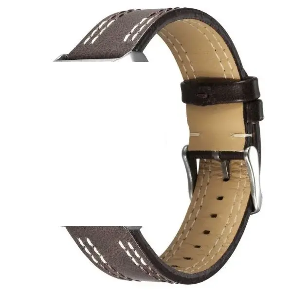 Original Fastrack Brown Leather Strap for Fastrack 3270SL03 Fleek Quartz Multifunction Watch