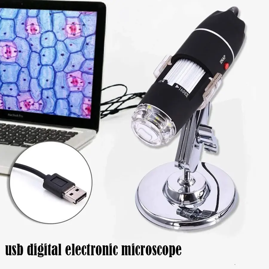 1600X HD Electronic Magnifier Handheld USB Digital Microscope - Image 2