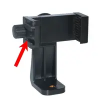 360 Degree Mobile Vlogging Holder With Cold Shoe Mount For Extra Microphone Or Led Light - Image 3