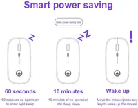 A2 Wireless Mouse- Portable Ergonomic Wireless Silent Mouse for Computer, Laptop - Image 4